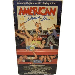 American Drive-In VHS Emily Longstreth John Rice Vestron Video Comedy